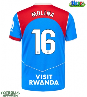 Atletico Madrid Nahuel Molina #16 Tredje Tröja 2025-26 Kortärmad
